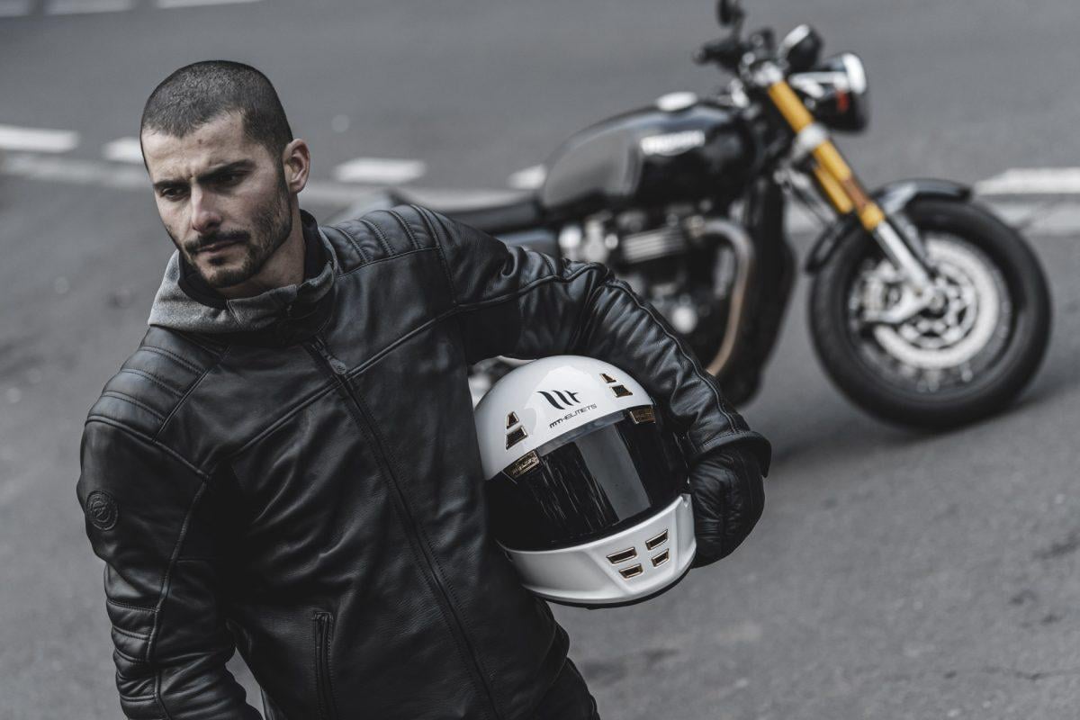 Мотошлем MT HELMETS Jarama Solid S Gloss White (25136) - фото 29