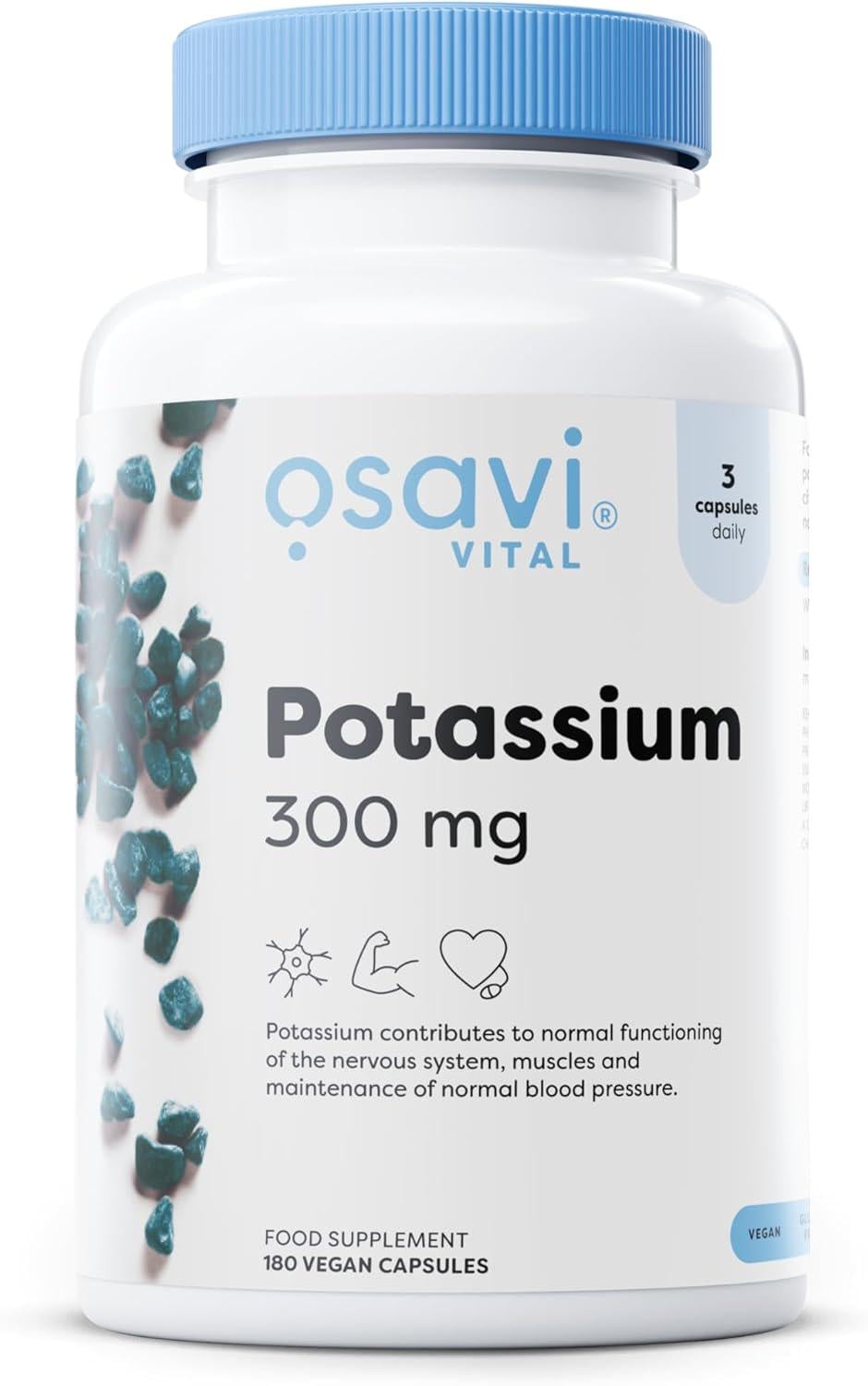 Калий Osavi Potassium 300 мг 180 капс.