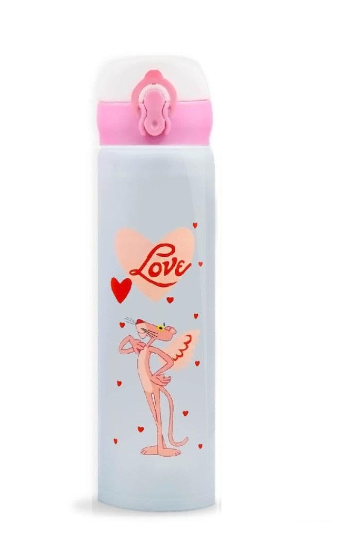 Термокружка для детей PINK PANTHER Ver 4 с поилкой 450 мл (25543696)