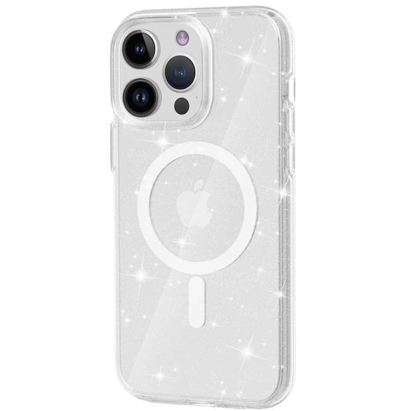 Протиударний Чохол Epik для Apple iPhone 13 Pro Max (6.7") Galaxy Sparkle (MagFit) TPU Clear+Glitter