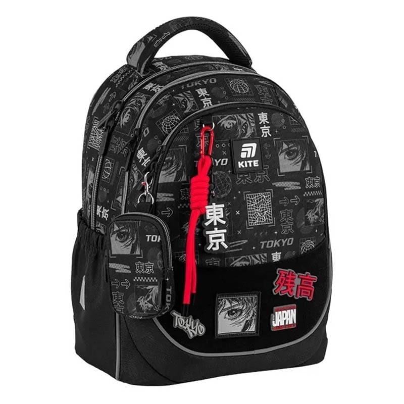 Школьный рюкзак KITE Education 700 Tokyo 18 л Черный (K25-700M-3)
