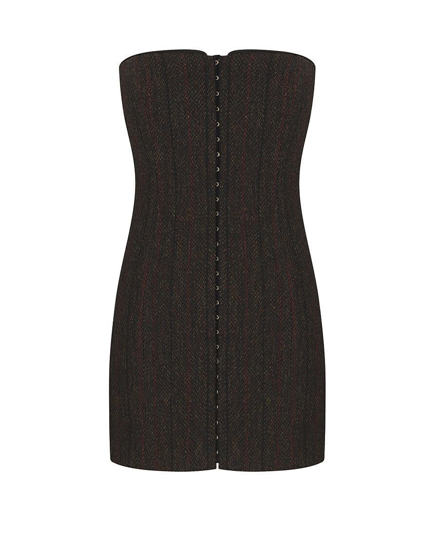 Сукня Corset KAFIZOVA коричнева M-L
