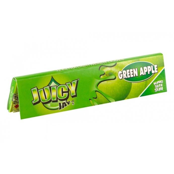 Бумага для самокруток King Size Juicy Jays Green Apple(89251)
