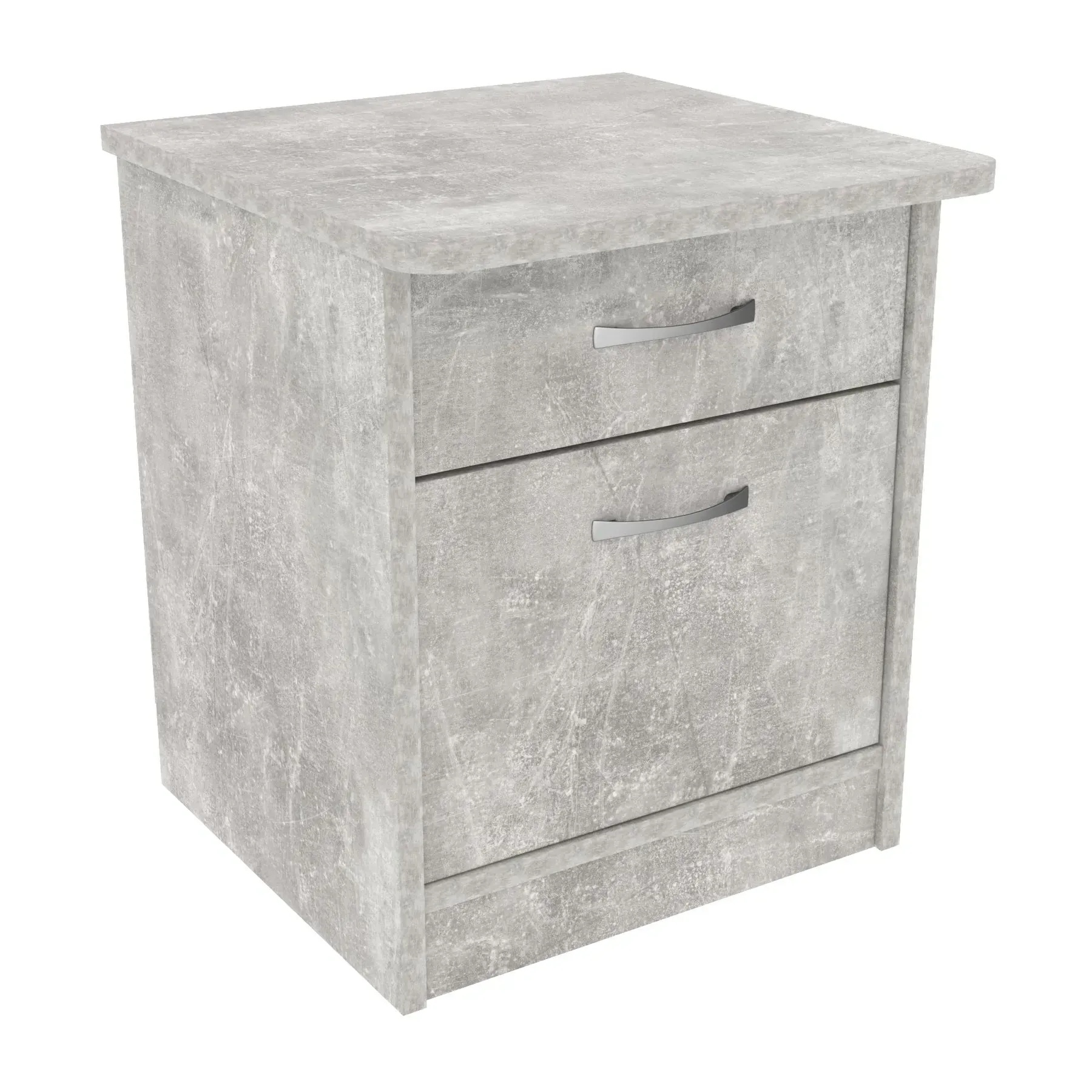 Тумба прикроватная Kontinent Diana 400х400х470 мм Бетон (79683546)