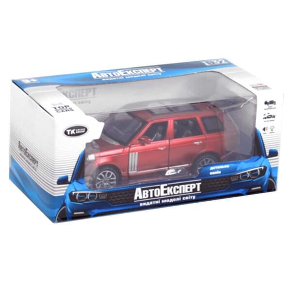 Коллекционная машинка ТК Union Group Range Rover моделька 15 см Бордовый (59291) - фото 4 Коллекционная машинка ТК Union Group Range Rover моделька 15 см Бордовый (59291) - фото 4