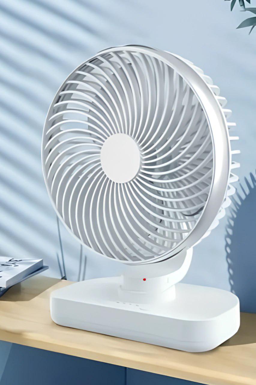 Вентилятор від usb для кемпінгу офісу та будинку MLS6110 Білий (edd02f6f) - фото 8