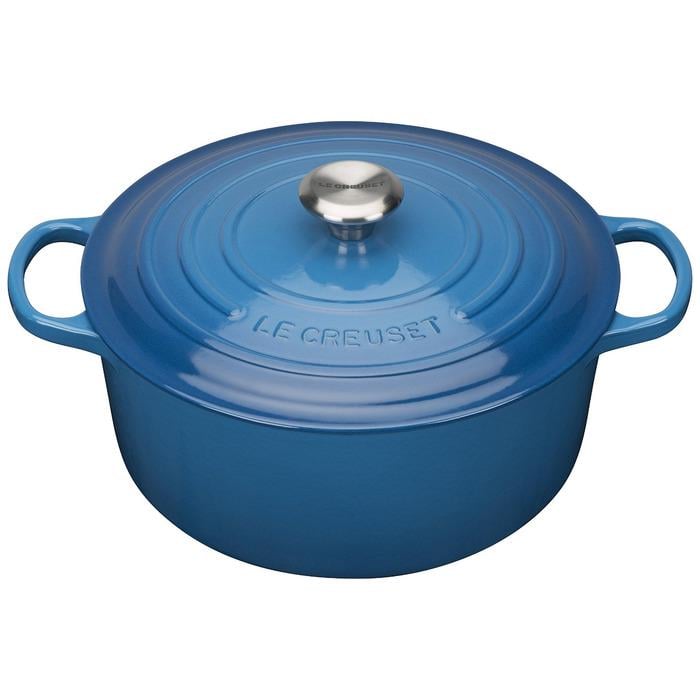 Кастрюля жаропрочная Le Creuset 28 см 6,7 л Синий марсель