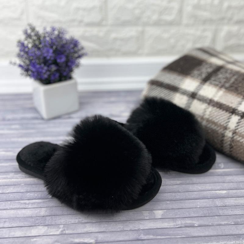 Домашні тапочки жіночі Е-006098-1 пухнасті 25,5-26 см p. 40 Чорний (86865500) - фото 3 Домашні тапочки жіночі Е-006098-1 пухнасті 25,5-26 см p. 40 Чорний (86865500) - фото 3