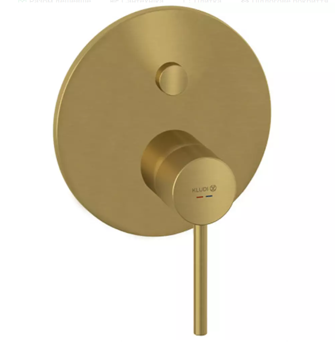 Смеситель скрытого монтажа для ванны/душа Kludi Bozz 38659N076 (559420)