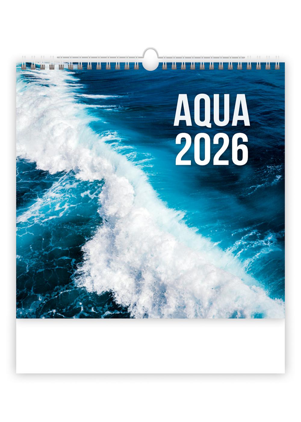 Календарь Helma 2026 Aqua 30x30 см (N172-26) Календарь Helma 2026 Aqua 30x30 см (N172-26)