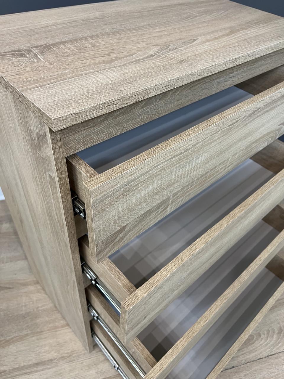 Комод Кватро 4 шухляди 700х860х380 мм Дуб сонома світлий - фото 5