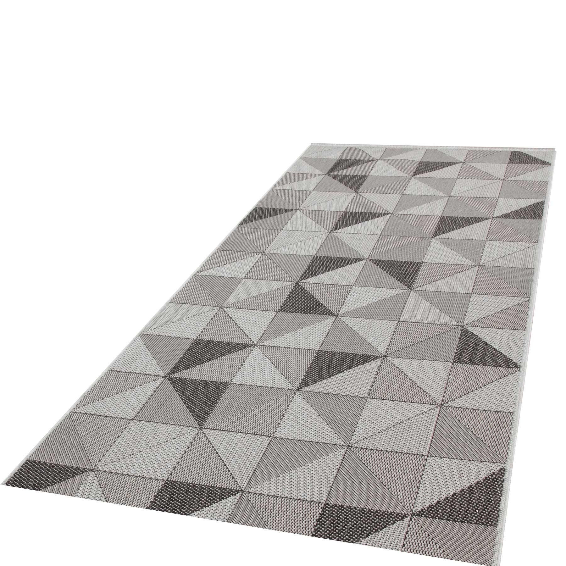 Ковер безворсовый на резиновой основе DAKARIA Karat Flex Run 1954/08 1,00x2,50 м Серый (00-00009048) - фото 2