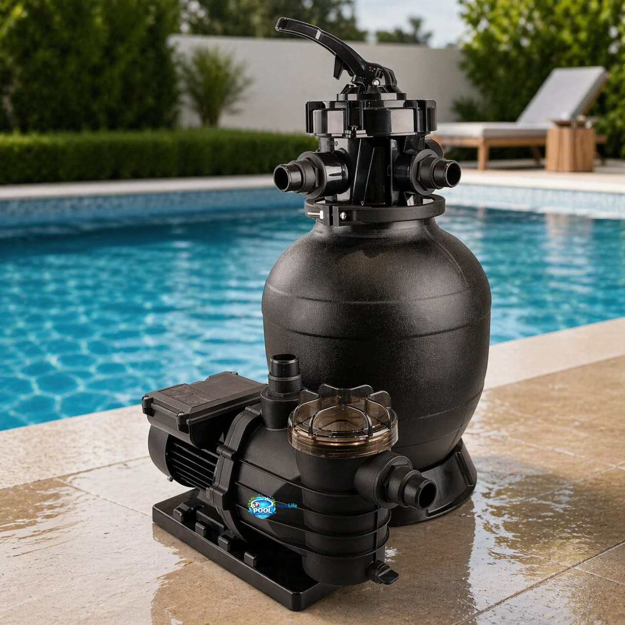 Фильтрационная установка для бассейна Aquaviva Lagoon 250 3,2 м3/ч D300 (35114)