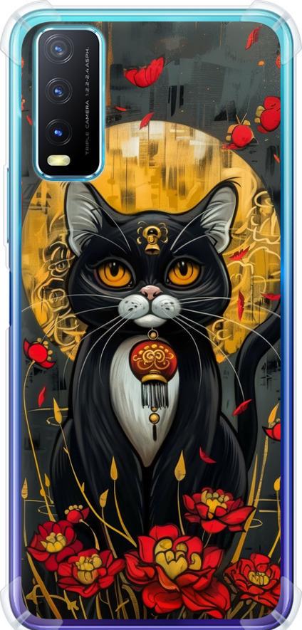 Чехол на Vivo Y20 China Cat (6134sp-2078-42517)
