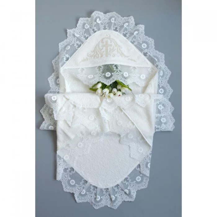 Крижма для хрещення Глорія Молочний (5905)