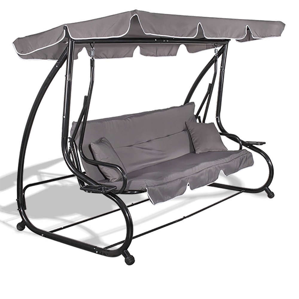 Гойдалка садова Springos Linda з навісом 162x241 см (GS0003) - фото 6