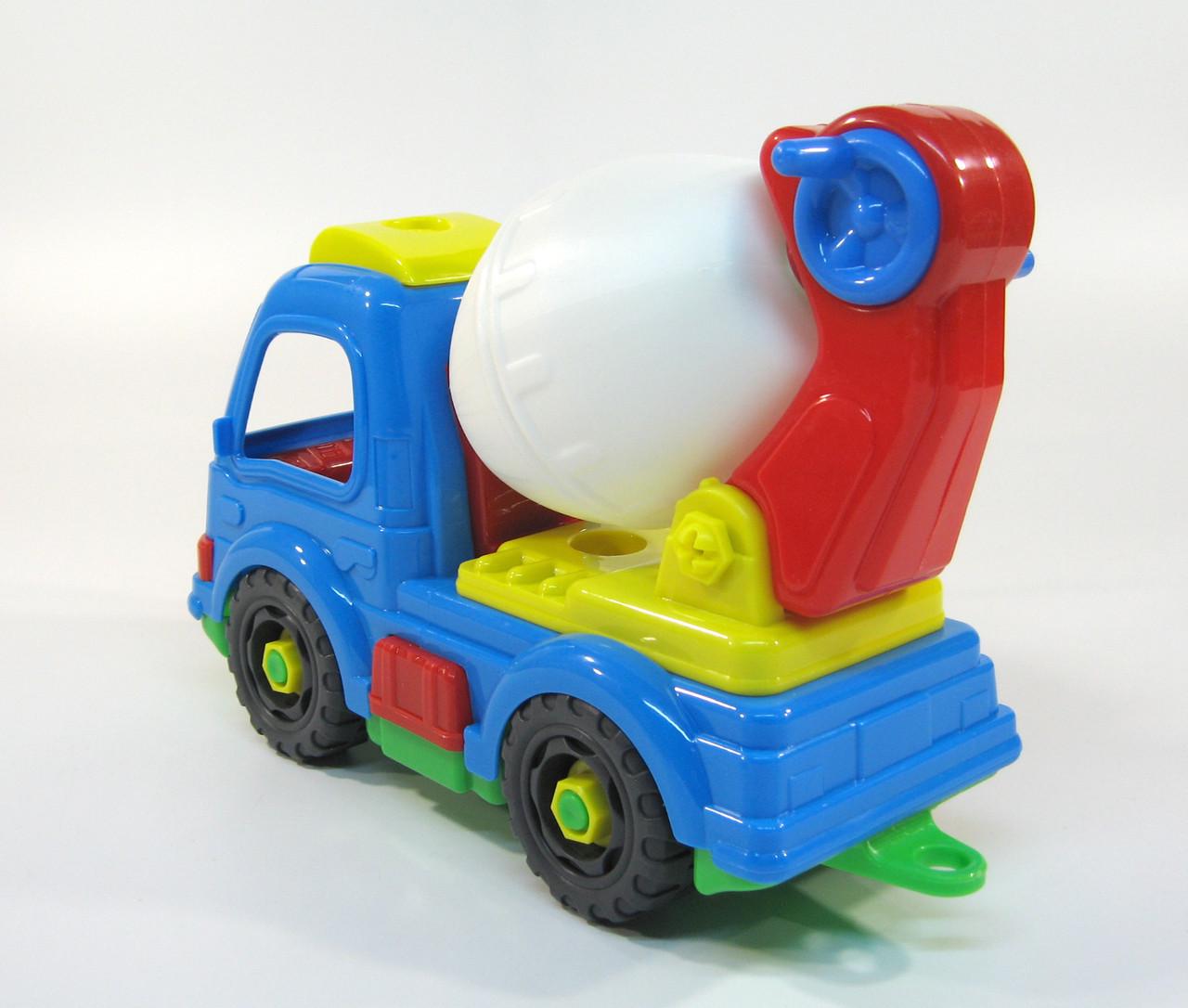 Конструктор розвиваючий бетономішалка Toys Plast (ИП.29.001) - фото 3 Конструктор розвиваючий бетономішалка Toys Plast (ИП.29.001) - фото 3