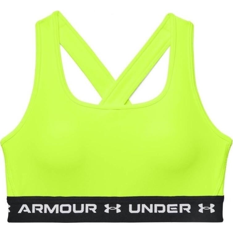 Топ женский Under Armour CROSSBACK MID XS Лаймовой (1361034-731)
