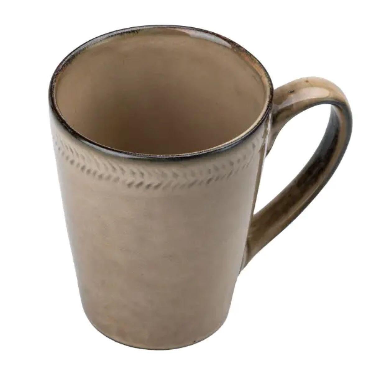 Чашка керамическая Light House для чая и кофе 300 мл Бежевый (LG-20145) - фото 2