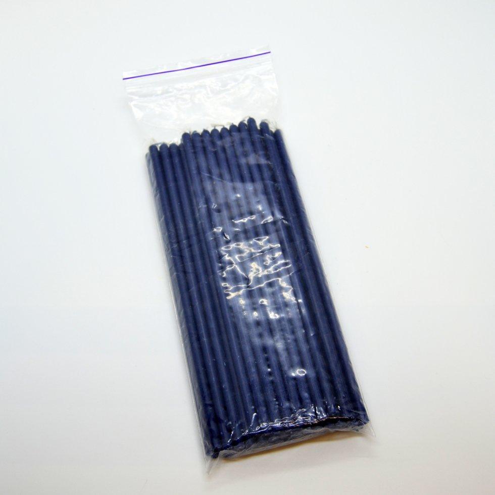 Свічки воскові 20 см 50 шт. Синій (SVS-20) - фото 4