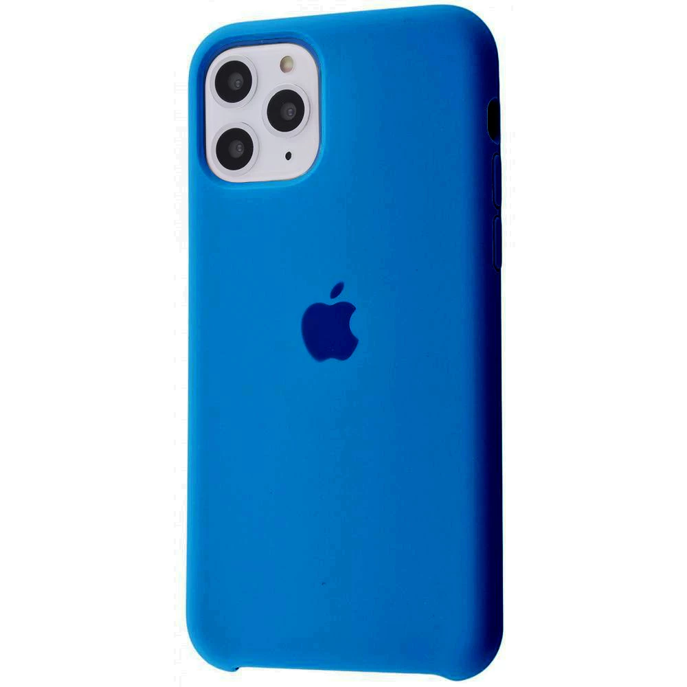 Силиконовый Чехол Накладка Silicone Case для iPhone 11 Pro Max Royal Blue