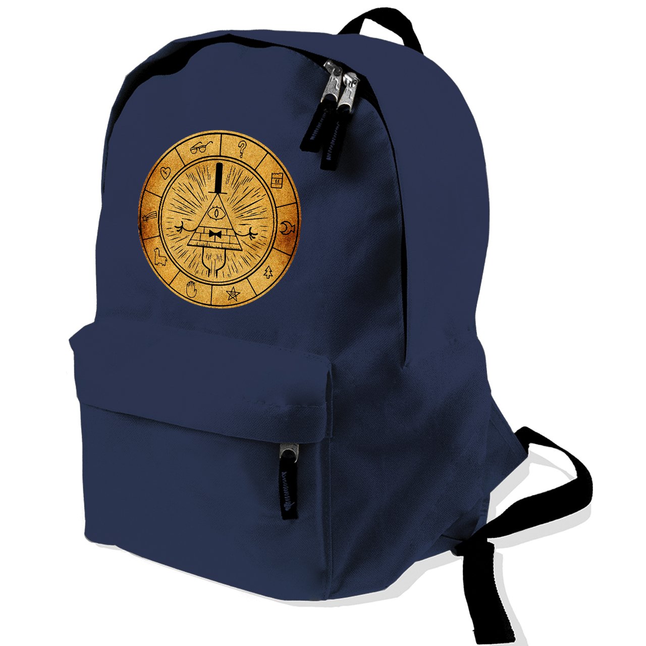 Рюкзак детский Bill Cipher Gravity Falls Темно-синий (9263-2627-NB) - фото 1 Рюкзак детский Bill Cipher Gravity Falls Темно-синий (9263-2627-NB) - фото 1