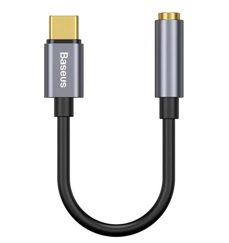 Кабель - переходник Baseus L54 Type C to 3.5mm, Black