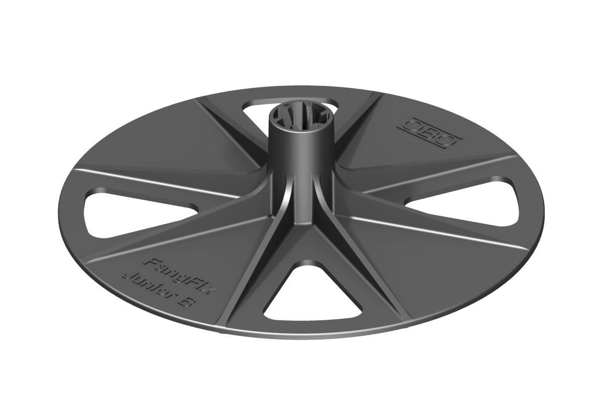 База молниеприемника OBO Bettermann Junior F-FIX-BASIS ø 150x36 мм полипропилен (5403324) База молниеприемника OBO Bettermann Junior F-FIX-BASIS ø 150x36 мм полипропилен (5403324)