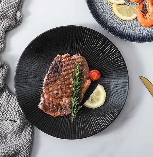 Тарілка десертна 14246 20х2 см Чорний (4705796) - фото 5 Тарілка десертна 14246 20х2 см Чорний (4705796) - фото 5