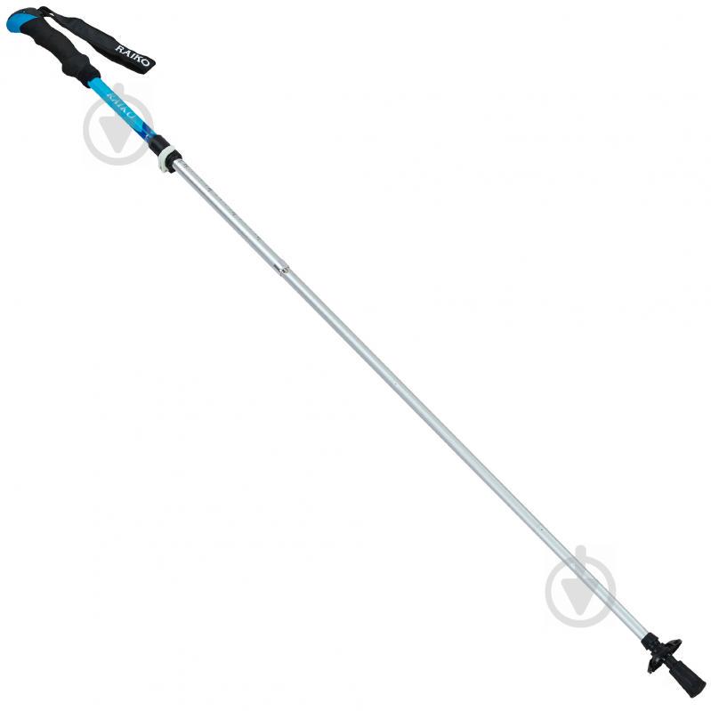 Палка треккинговая planeta-sport для скандинавской ходьбы TY-0467 RAICO l-55-123см Голубой