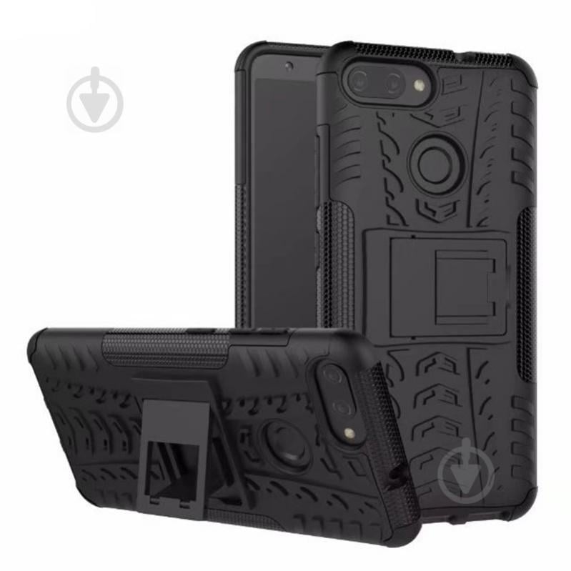 Чохол Armor Case для Asus Zenfone Max Plus (M1) ZB570TL Чорний (hub_AebB18164)