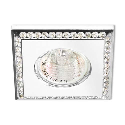 Світильник Feron DL102-BK вбудований Білий прозорий