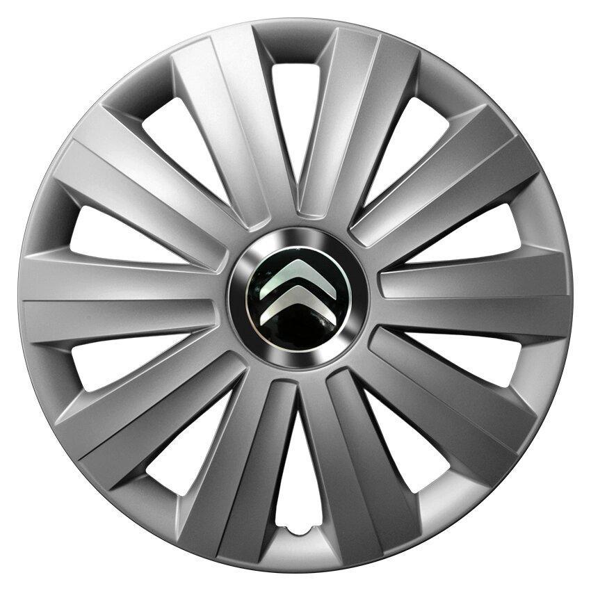 Комплект колпаков JAWOPLAST Viper R16 для Citroen 4 шт. Silver (28434867)