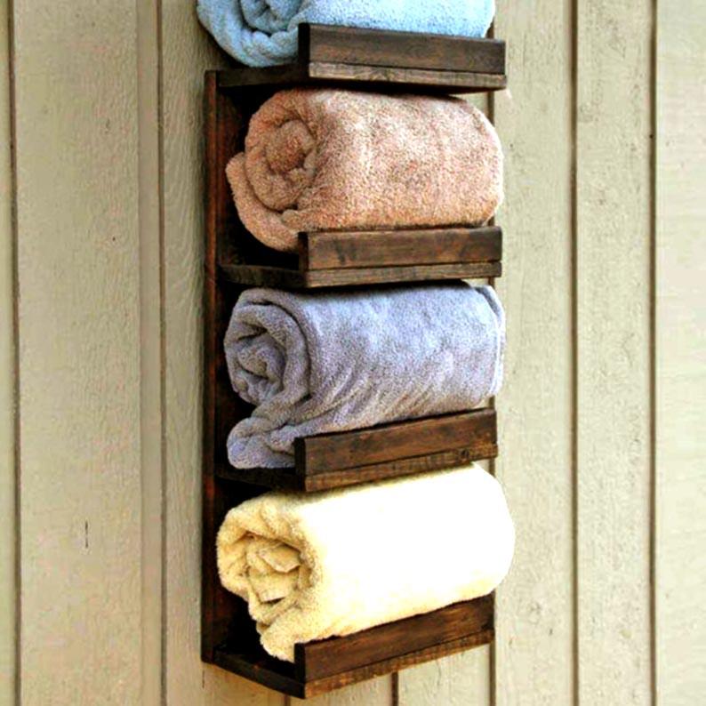 Полка для ванной из дерева Золинген Капучино (ВНП/001809)