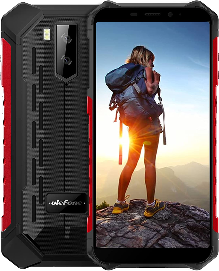 Смартфон UleFone Global Armor X9 3/32 Gb Red (1754096644) - фото 1