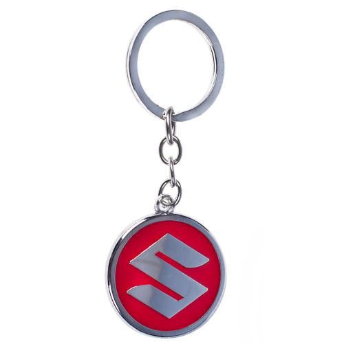 Брелок металлический на цепочке Suzuki CN односторонний (00000031654)
