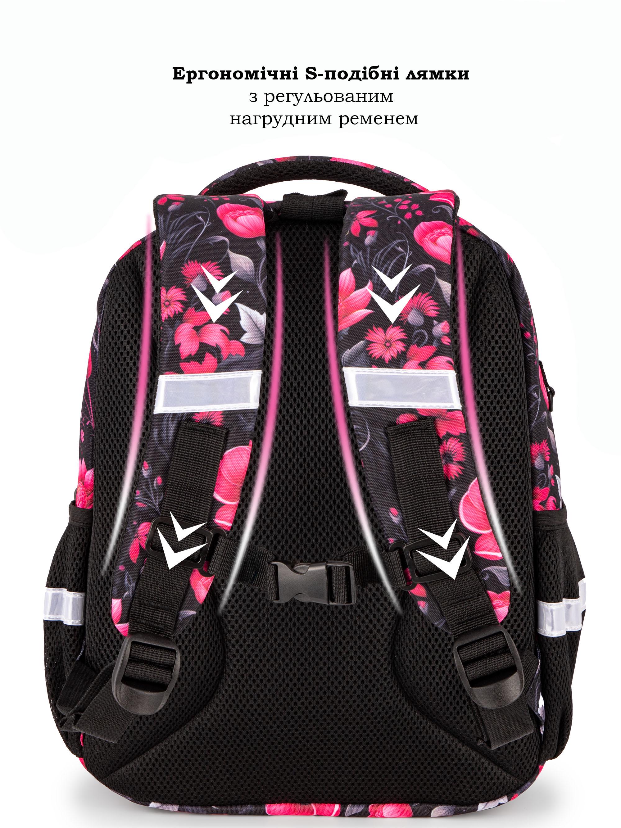 Школьный набор для девочки School Standard Кот 6в1 для младших классов ортопедический 38х30х18 см (170-61) - фото 6