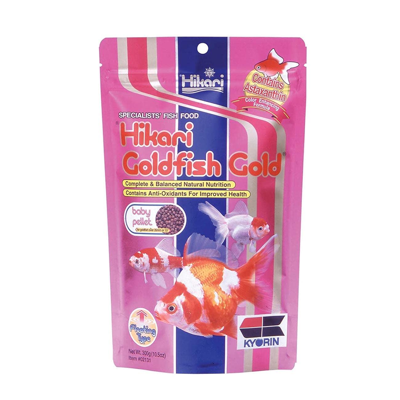 Корм Hikari GoldFish Gold baby усиливающий окрас золотых рыб 300 г (Hikari02131)