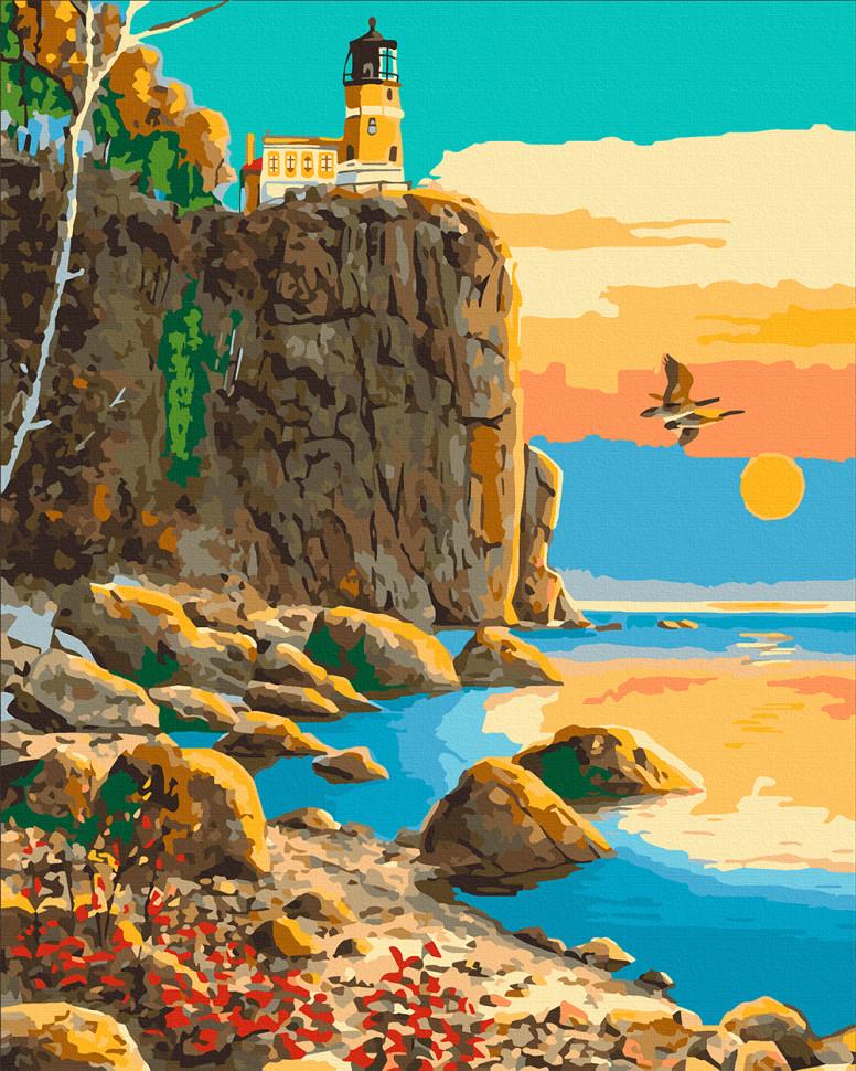 Картина по номерам ART CRAFT Маяк Сплит - Рок 10570-AC 40x50 см (RLT20462)