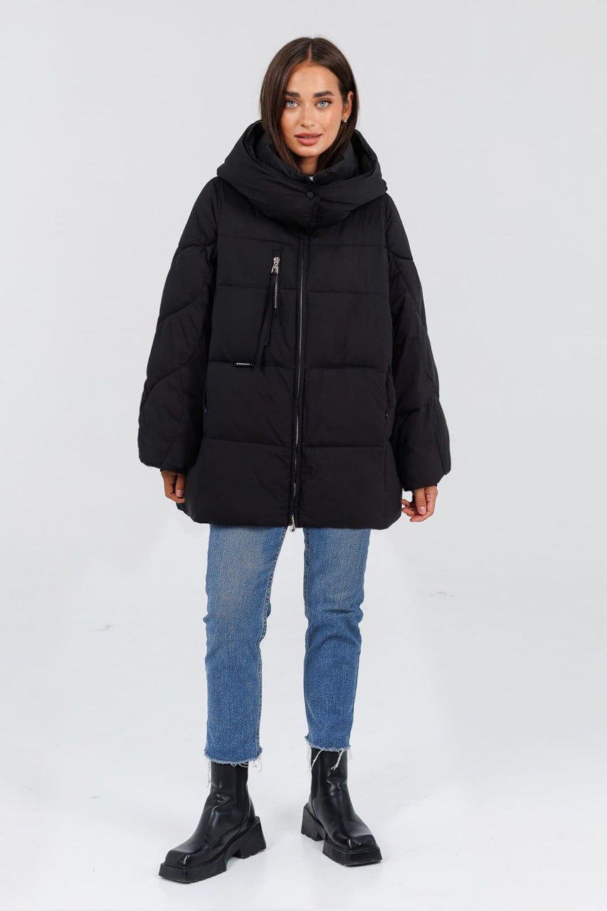 Куртка-зефірка 7207b L Чорний