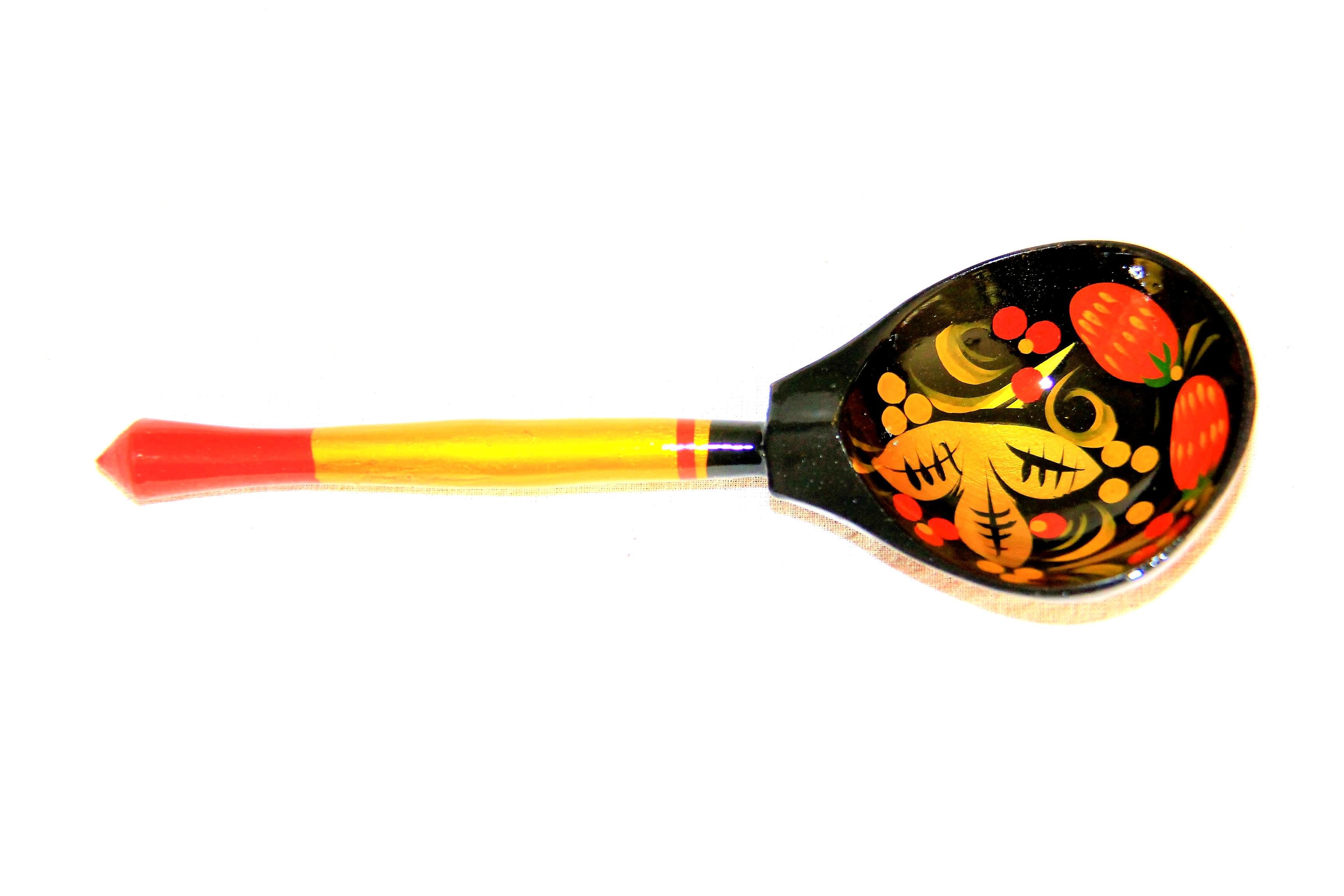 Музична ложка Руді дерев'яна 19х7х3 см (ЛД001у)