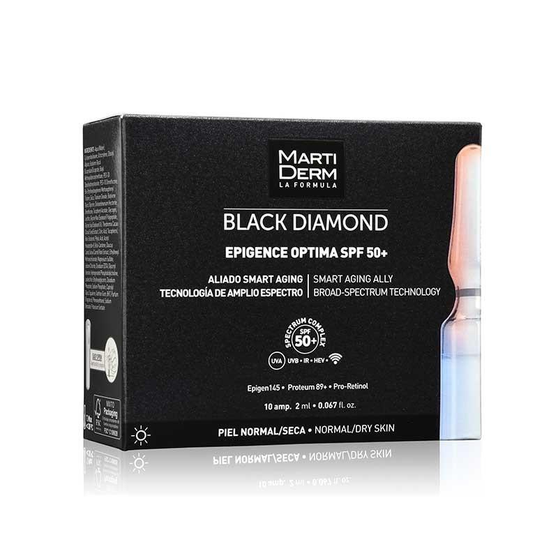 Ампулы Black diamond Skin complex + Marti Derm омолаживающие 5 по 2 мл