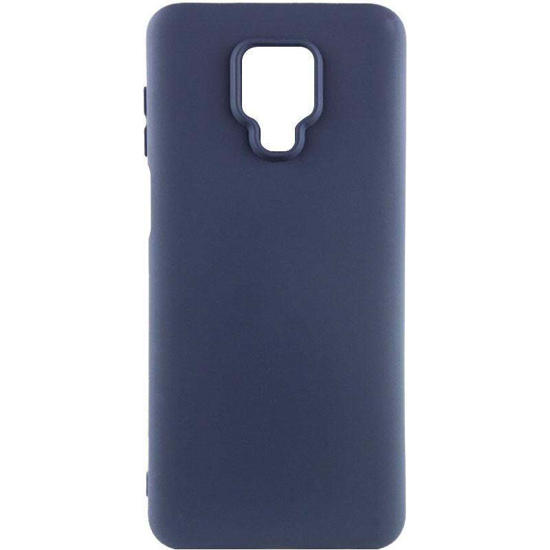 Противоударный чехол Silicone Cover Lakshmi (AA) для Xiaomi Redmi Note 9s / Note 9 Pro / Note 9 Pro Max Синий / Midnight Blue