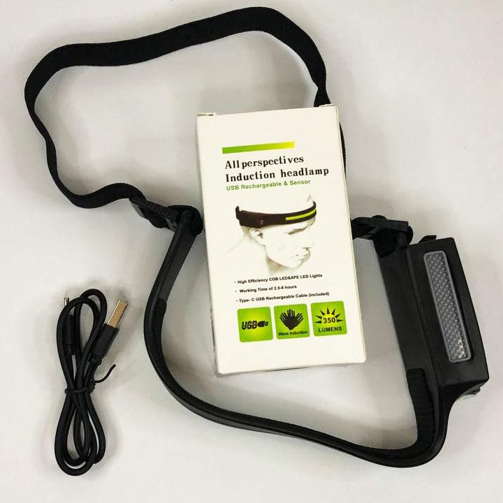 Фонарь налобный BL-W689/G28-LM+COB сенсорный Li-ion аккумулятор White/Red (ws88242) - фото 2 Фонарь налобный BL-W689/G28-LM+COB сенсорный Li-ion аккумулятор White/Red (ws88242) - фото 2