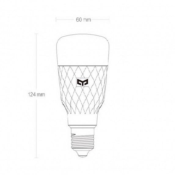 Лампочка смарт Yeelight Smart LED Bulb 1S E27 YLDP13YL (YLDP133EU) - фото 2