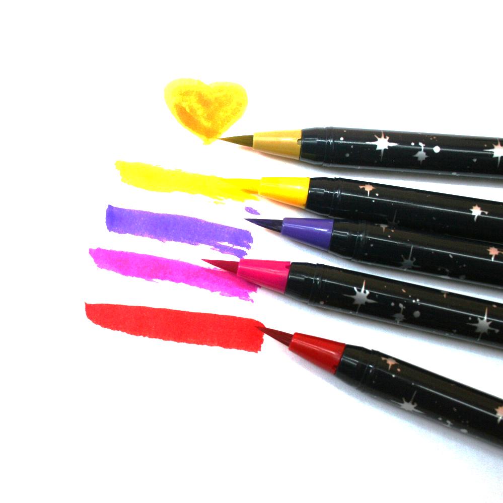 Акварельні маркери для скетчінга з пензликом 20 кольорів (120.587) - фото 4 Акварельні маркери для скетчінга з пензликом 20 кольорів (120.587) - фото 4