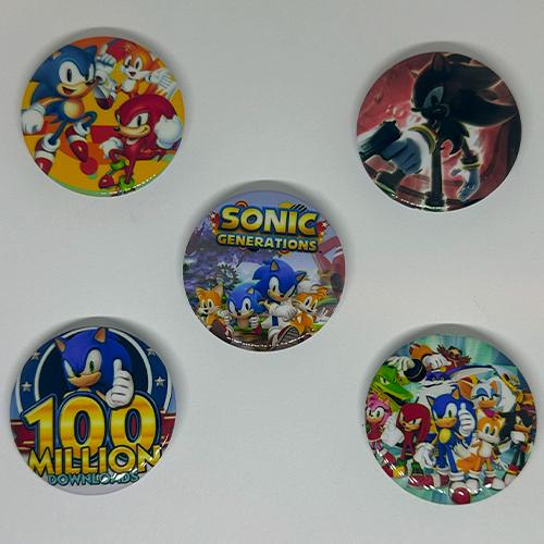 Піктограми Sonic Badges 5 шт. подарункова уп. (3763-5)