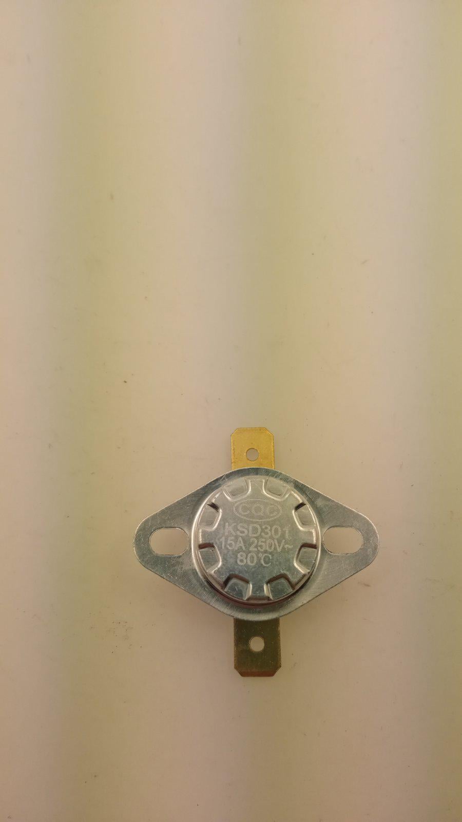 Термостат 80 °C 15A/250V (16203)
