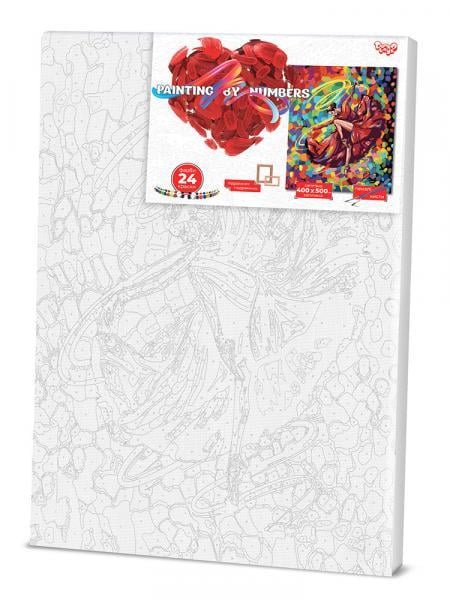 Картина по номерам Danko Toys 40х50 см Танцовщица (KpNe-01-05) Картина по номерам Danko Toys 40х50 см Танцовщица (KpNe-01-05)