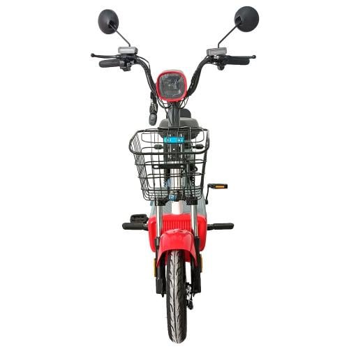 Велосипед з електродвигуном Spark Volt 14" 48V/400W/12 Ah Червоний із синім (000227056) - фото 3